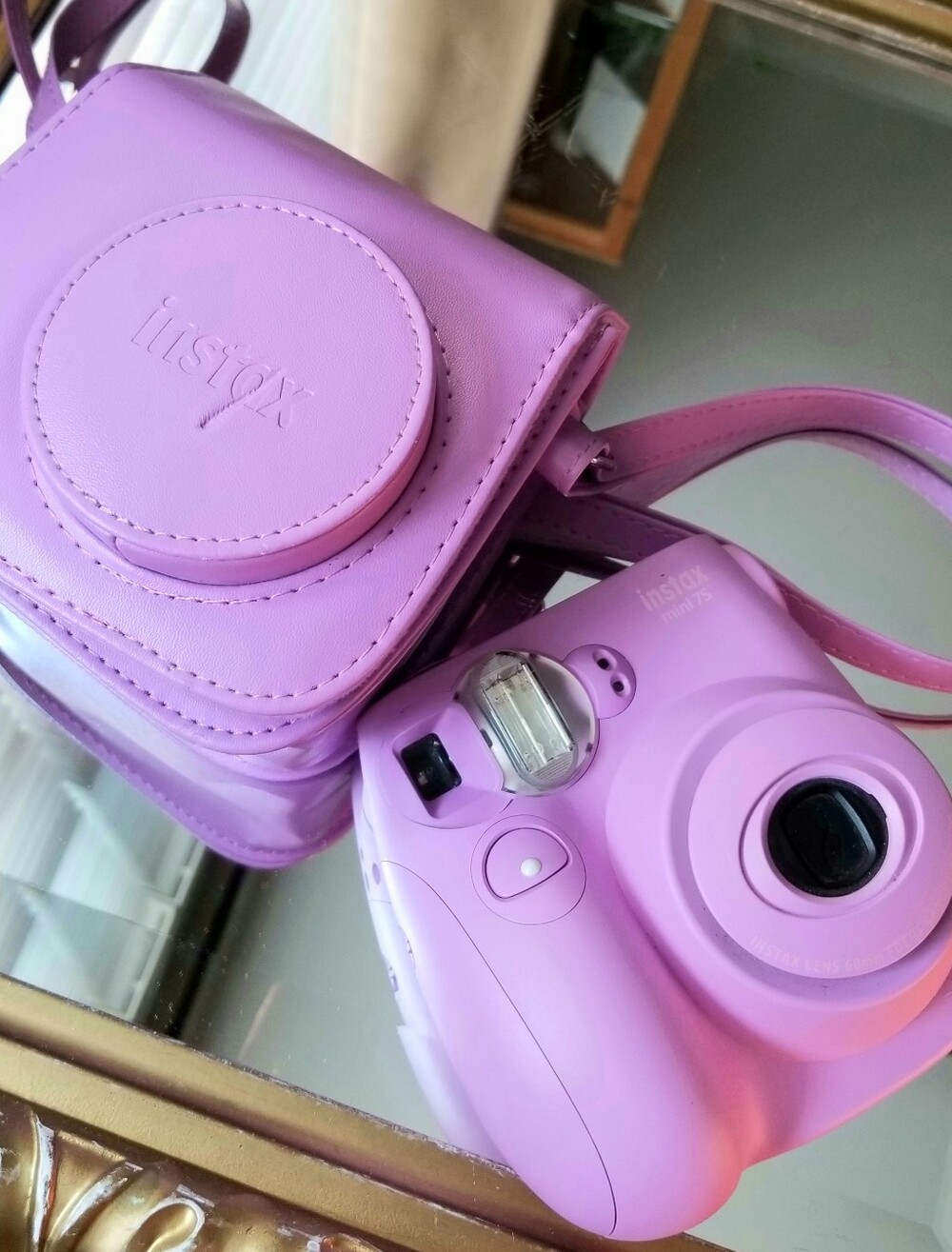 ❗Lilac Fujifilm Instax Mini 7S Camera with Matching Case❗